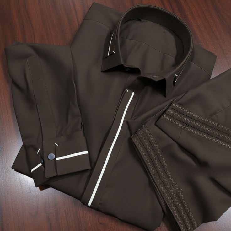 Brown Men's Shalwar Kameez