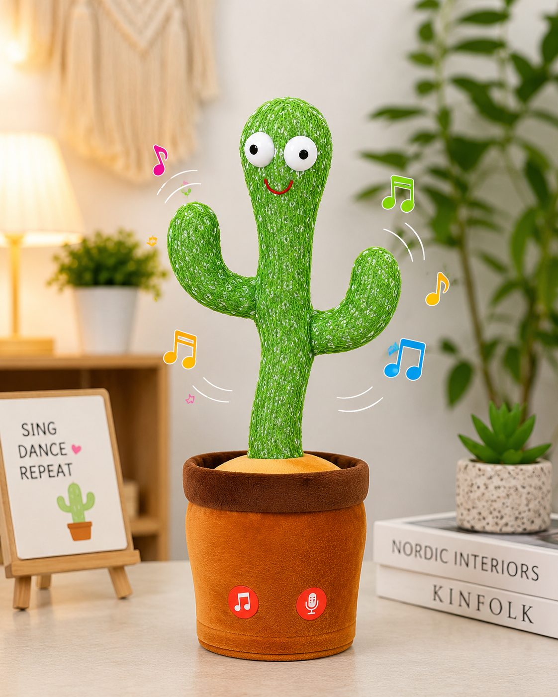 Dancing & Talking Cactus Toy
