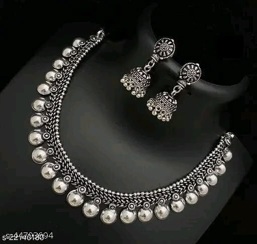 Afghani Choker Set with Earrings