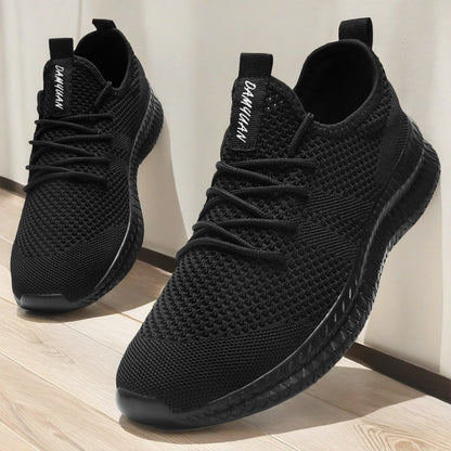 Men's Slip-On Running Shoes – Black